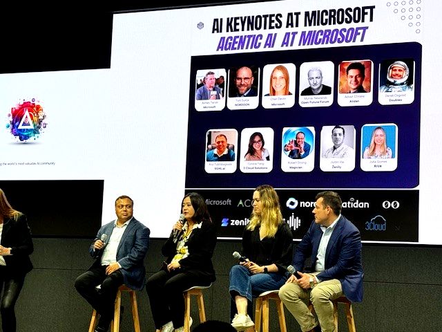 Connie Yang at Microsoft Agentic AI Panel
